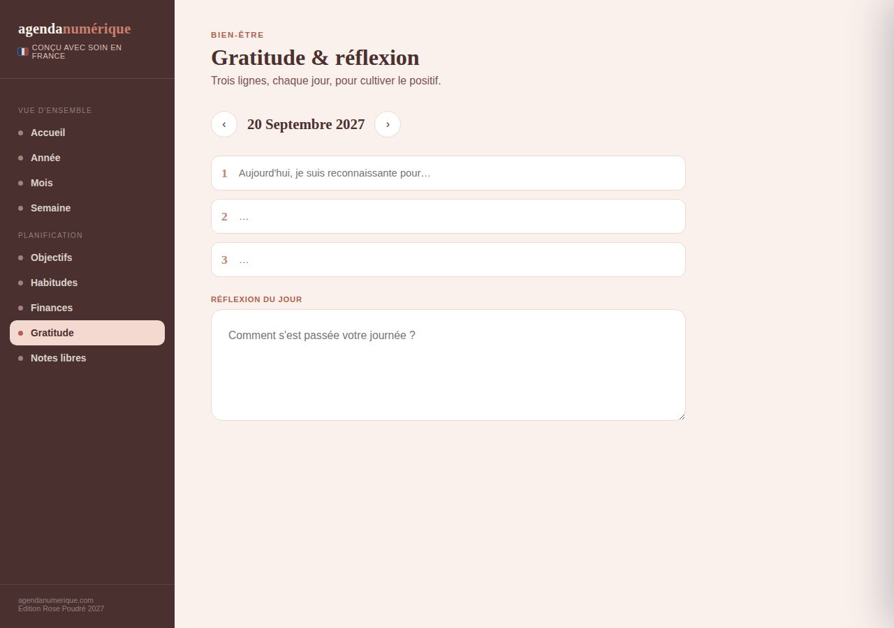 Vue Gratitude