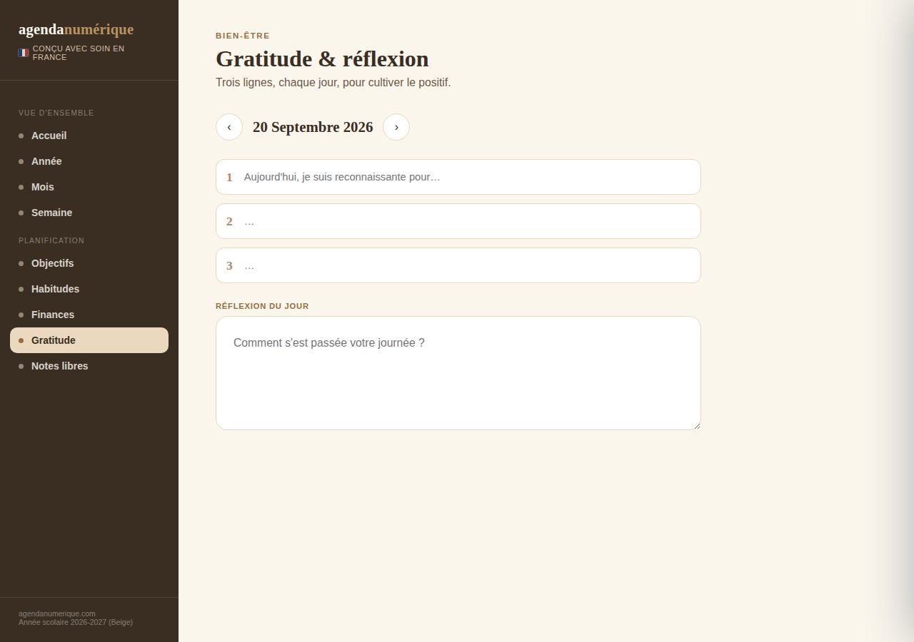 Vue Gratitude