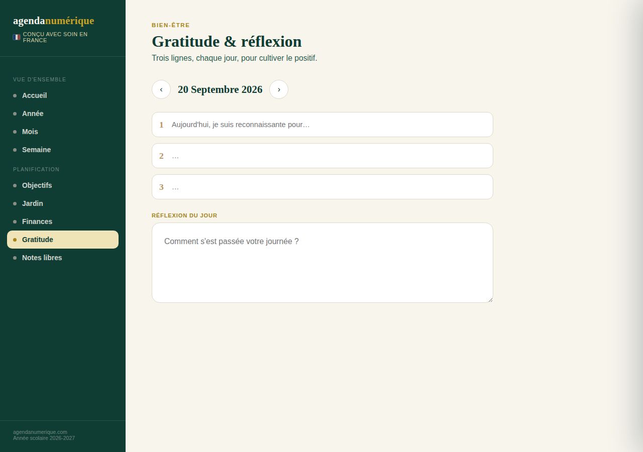 Vue Gratitude