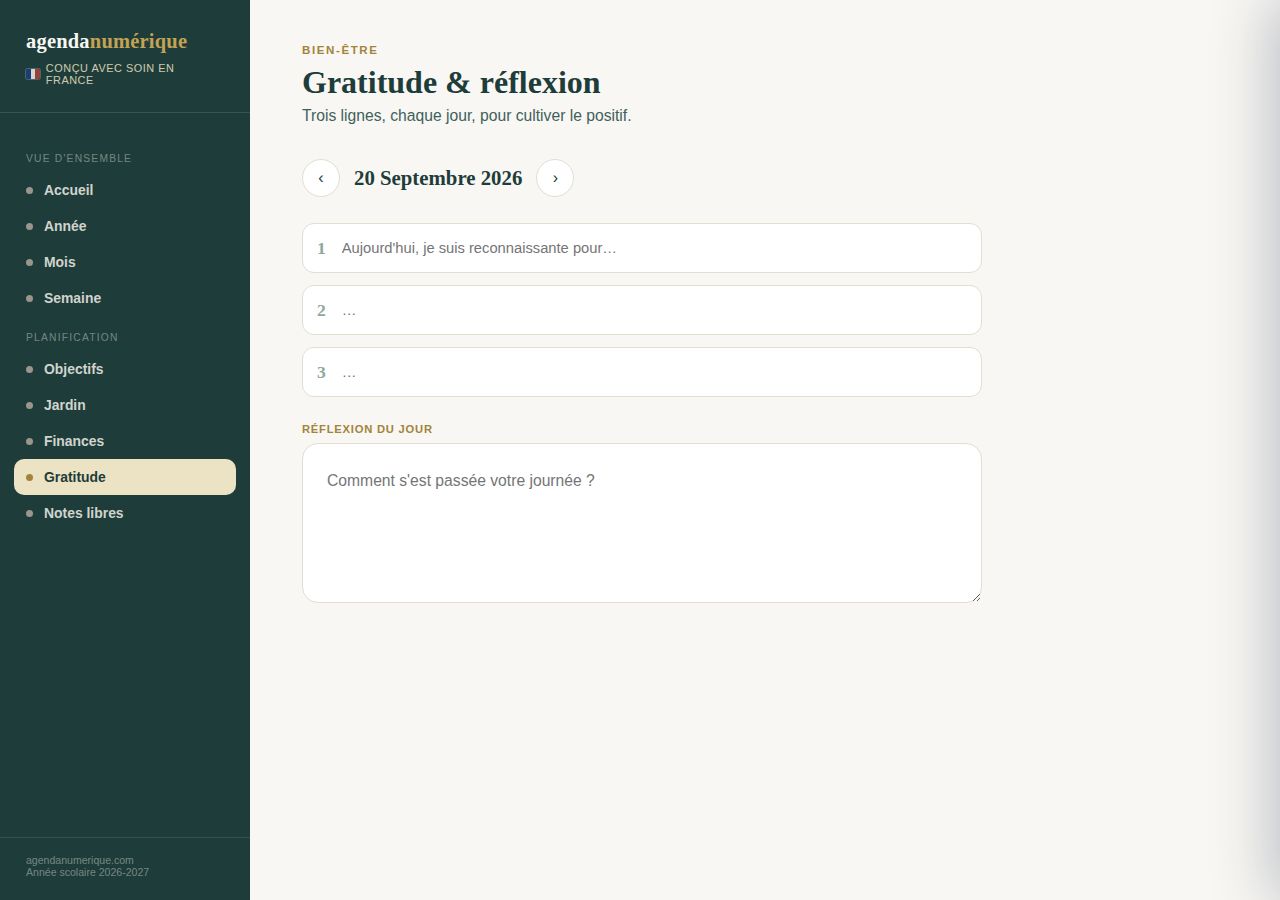Vue Gratitude