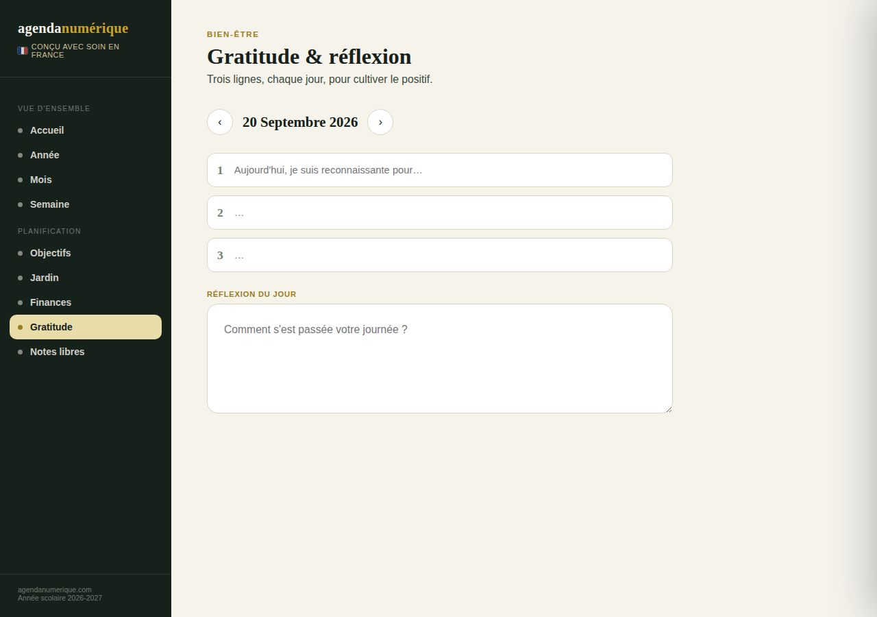 Vue Gratitude